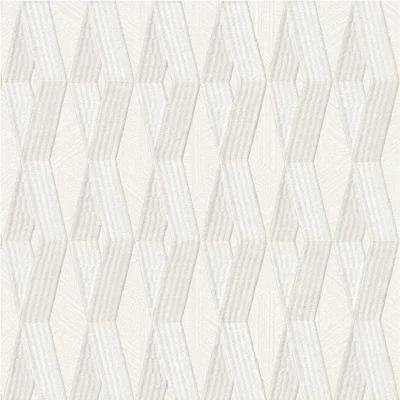 วอลเปเปอร์โมเดิร์นลายตาข่าย สีเทาอ่อน-ขาว No.WA2608-1