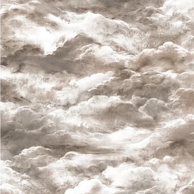 Alternative view of วอลเปเปอร์ห้องนอนลายเมฆ ท้องฟ้า สีน้ำตาลเข้ม No.WA2601-4