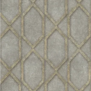 วอลเปเปอร์ลายโมเดิร์น พื้นลายปูนเปลือยสีเทาเข้ม No.10307-3