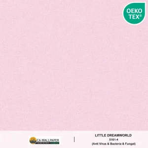 วอลเปเปอร์สีชมพูบานเย็น No.5161-4