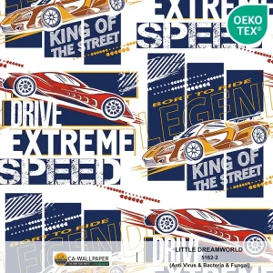 วอลเปเปอร์ห้องเด็กลายรถ No.5162-2