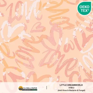 วอลเปเปอร์ห้องเด็ก ลายตัวหนังสือ No.5166-2