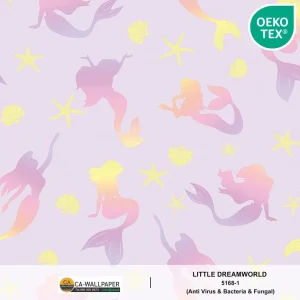 วอลเปเปอร์ห้องเด็ก Mermaid No.5168-1
