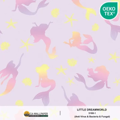 วอลเปเปอร์ห้องเด็ก Mermaid No.5168-1