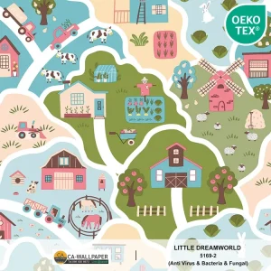 วอลเปเปอร์ห้องเด็ก Country Road No.5169-2