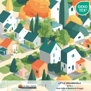 วอลเปเปอร์ห้องเด็ก Block Land No.5172-1