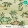 วอลเปเปอร์ห้องเด็ก ลายไดโนเสาร์ No.5173-1
