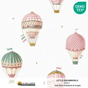 วอลเปเปอร์ห้องเด็ก ลายบอลลูน No.5175-1