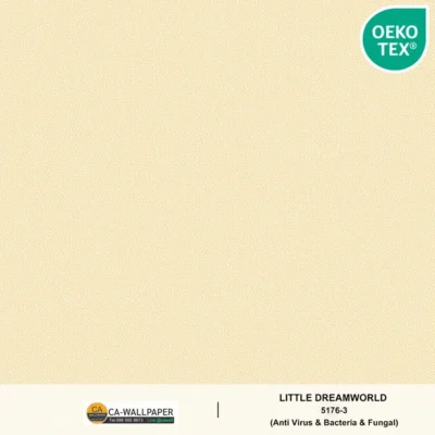 วอลเปเปอร์สีเหลืองอ่อน No.5176-3