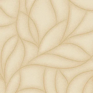 วอลเปเปอร์โมเดิร์น ลายเส้นสีทอง พื้นสีน้ำตาลทอง No.52506-2