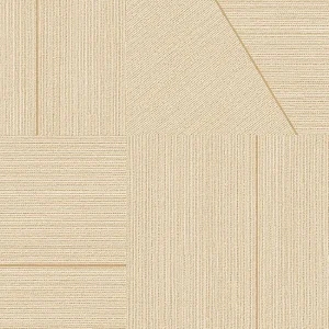 วอลเปเปอร์โมเดิร์นลายเส้นสีทอง พื้นสีน้ำตาลทอง No.52509-2