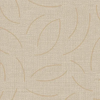 วอลเปเปอร์โมเดิร์น ลายเส้น สีทองพื้นสีน้ำตาล No.52516-3