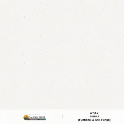 วอลเปเปอร์สีขาวครีม มีกลิตเตอร์วิ้งๆสีเงิน No.54160-2