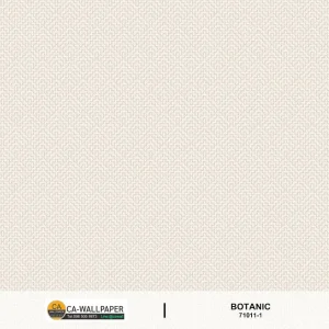 วอลเปเปอร์สีพื้น ครีมลายผ้า