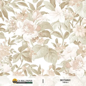 วอลเปเปอร์ลายดอกไม้ สีชมพู