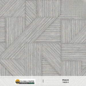 วอลเปเปอร์ลายไม้ สีเทาอมฟ้า