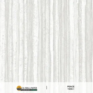 วอลเปเปอร์ลายเปลือกไม้ สีเทาอ่อนปนขาว