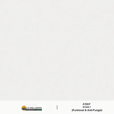 วอลเปเปอร์ลายผ้า สีเทาอ่อน No.81344-1