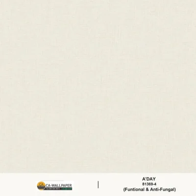 วอลเปเปอร์ลายผ้า สีเทาอ่อน No.81369-4