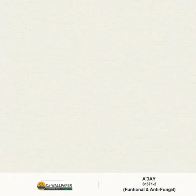 วอลเปเปอร์ลายผ้า สีเทาอ่อน No.81371-2