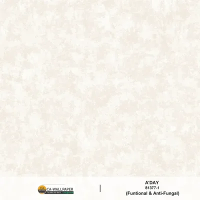 วอลเปเปอร์ลายปูนเปลือย เทกเจอร์ผ้า สีเบจ No.81377-1