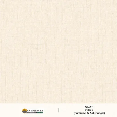 วอลเปเปอร์ สีครีมปนน้ำตาล No.81379-3