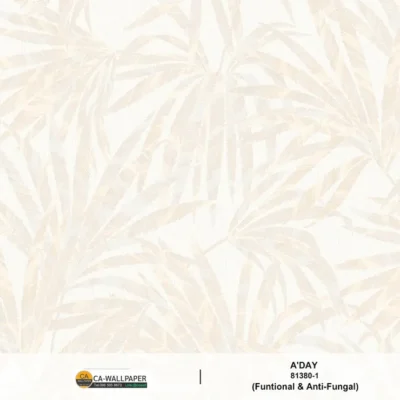 วอลเปเปอร์ลายใบไม้ No.81380-1