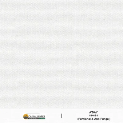 วอลเปเปอร์ลายผ้า สีขาวอมครีม No.87465-1