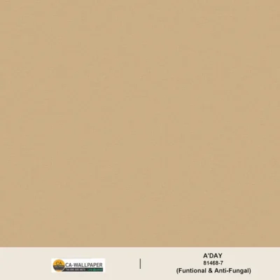 วอลเปเปอร์ลายผ้า สีน้ำตาลทอง No.87468-7