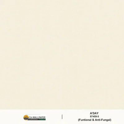 วอลเปเปอร์ลายผ้าสีครีม No.87460-5