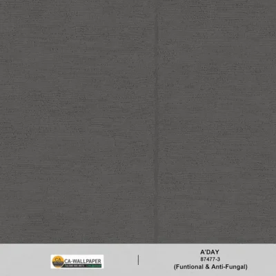 วอลเปเปอร์ลายคอนกรีต สีเทาเข้ม No.87477-3