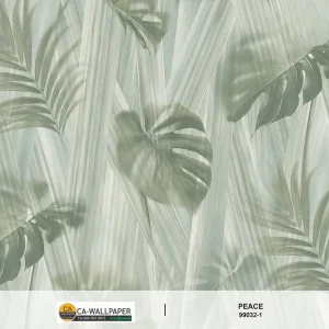 วอลเปเปอร์ลายใบไม้กราฟฟิก