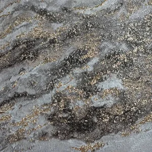 วอลเปเปอร์ลายหินอ่อนสีเทาอ่อน มีกลิตเตอร์ สีเงิน No.DCG2509-2