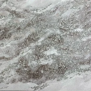 วอลเปเปอร์ลายหินอ่อนสีเทา มีกลิตเตอร์ สีเงิน No.DCG2509-3