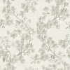 วอลเปเปอร์ลายดอกไม้สีขาวครีม No.SV1004-1