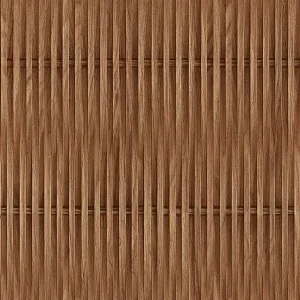 วอลเปเปอร์สไตล์ญี่ปุ่นลายไม้ระแนงเล็ก สีน้ำตาลทอง No.SV1005-4