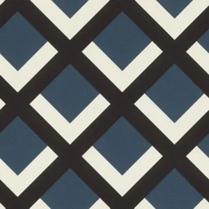 วอลเปเปอร์ทรงตาข่ายสีน้ำเงิน No.401950