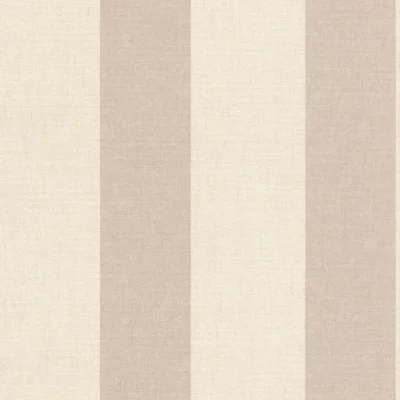 วอลเปเปอร์ลายทาง สีครีมสลับน้ำตาล No.485462