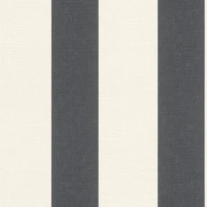 วอลเปเปอร์ลายทาง สีขาวสลับสีดำ No.485479