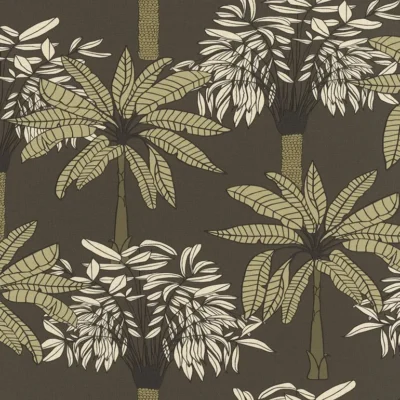 วอลเปเปอร์ลายใบไม้ต้นไม้ Tropical Style No.537840