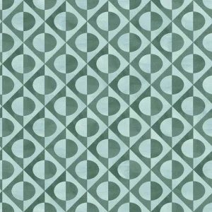 วอลเปเปอร์ลายวงกลมสีเขียว ฟ้า No.538656