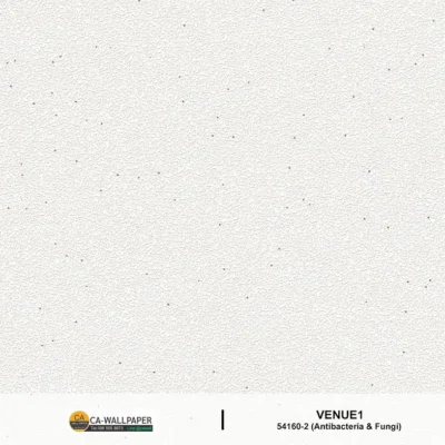 วอลเปเปอร์สีขาวครีม มีกลิตเตอร์วิ้งๆสีเงิน No.54160-2