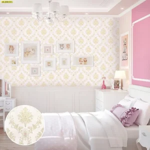 วอลเปเปอร์ลายหลุยส์ชมพู รหัส 6A82