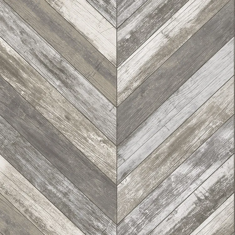 วอลเปเปอร์ลายไม้วินเทจ No.77055