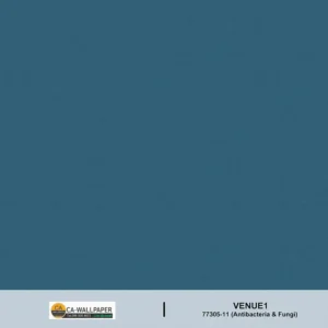 วอลเปเปอร์ลายผ้า สีน้ำเงิน No.77305-11