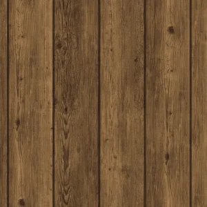 วอลเปเปอร์ลายไม้สีน้ำตาล แผ่นกว้าง 13 ซม No.88427-3