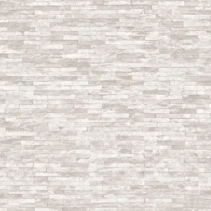 วอลเปเปอร์ลายหินก้อนเล็ก สีขาวเทา No.88432-1