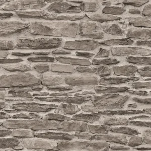 วอลเปเปอร์ลายอิฐสีเทา No.88434-2