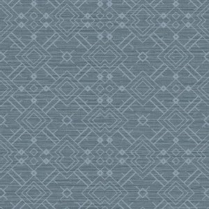 วอลเปเปอร์ลายโมเดิร์น สีน้ำเงินปนเทา No.88549-3