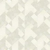 วอลเปเปอร์กราฟฟิก ลายซิกแซก สีเทาผสมสีทอง No.88554-2